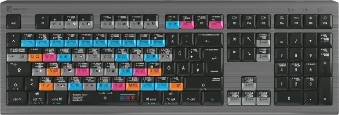 LogicKeyboard Astra 2 Adobe Graphic Designer Mac, USB, FR