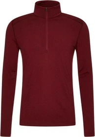 Icebreaker Merino 200 Oasis Half Zip Funktionsshirt langarm cabernet (Herren)