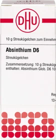 DHU Absinthium D6 Globuli, 10g