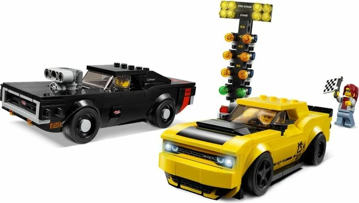 LEGO Speed Champions - 2018 Dodge Challenger SRT Demon und 1970 Dodge Charger R/T