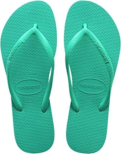 Havaianas Slim metallic virtual green