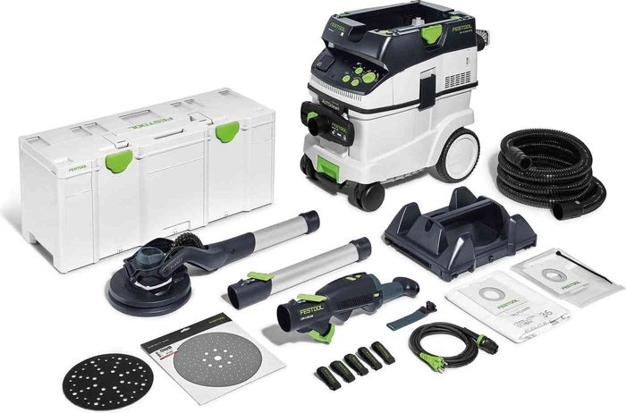Festool LHS 2 225/CTM 36-Set Planex Elektro-Wand-/Deckenschleifer inkl. Systainer + Absaugsystem