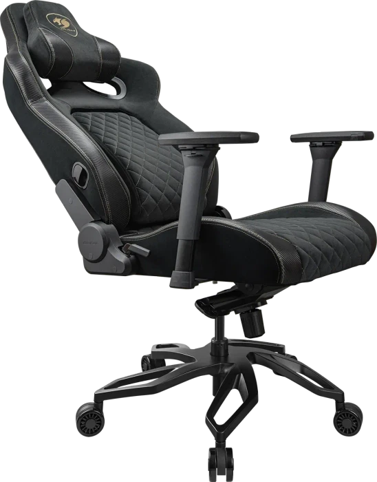 Cougar Titan Pro V2 Gold F CGR-T2F-GLB Gamingstuhl, schwarz/gold