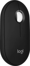 Logitech M350s Pebble Mouse 2 schwarz, Logi Bolt, USB/Bluetooth