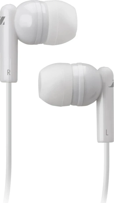 SBS Mobile Kabel-Stereo-Headset mit 3.5mm-Klinkenkabel weiß
