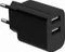 Gembird Ladegerät 2x USB-A 12W schwarz Vorschaubild