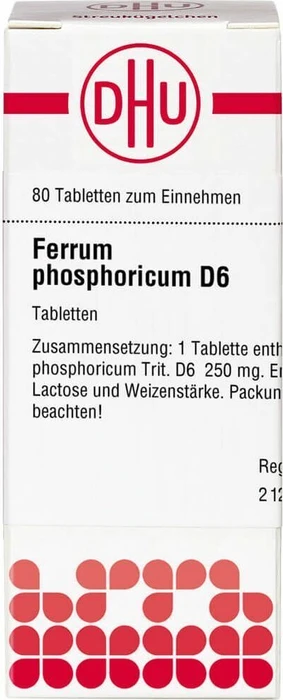 DHU Ferrum Phosphoricum D 6, 80 St