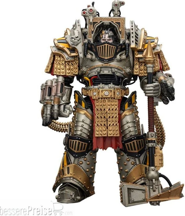 JoyToy Warhammer The Horus Heresy - Primarch - Iron Warriors Perturabo,Primarch of the IVth Legion