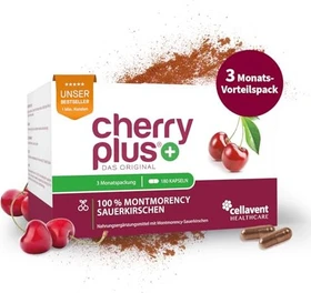 Cellavent Cherry plus Kapseln, 180 Stück