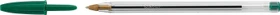 BIC Cristal Original medium Kugelschreiber grün/transparent