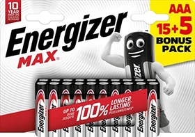 Energizer Max Micro AAA, 20er-Pack