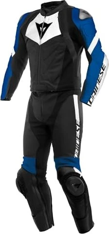 Dainese Avro 4 2-Teiler Lederkombi schwarz/weiß (verschiedene Größen)