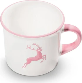 Gmundner Keramik Rosa Hirsch Kaffeetasse 240ml