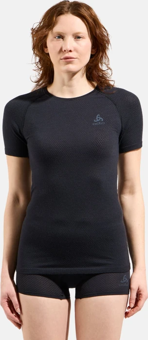 Odlo Performance Wool 140 Funktionsshirt kurzarm schwarz (Damen)