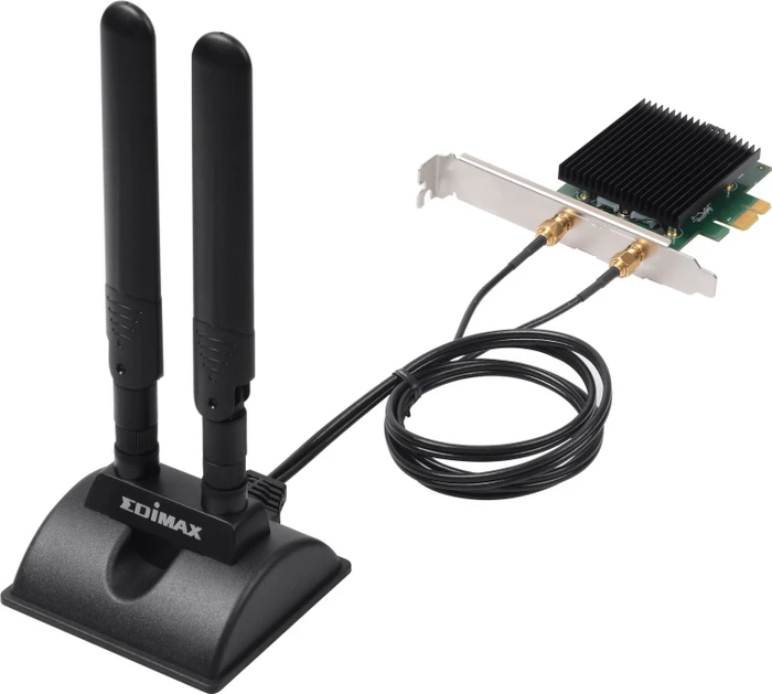 Edimax AX3000, 2.4GHz/5GHz WLAN, Bluetooth 5.0 LE, PCIe x1