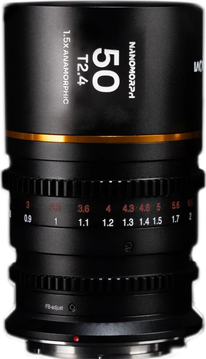 Laowa Nanomorph 50mm T2.4 1.5x Cine für Sony E