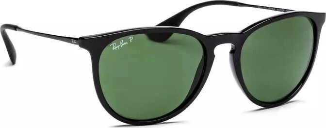 Ray-Ban RB4171 Erika Classic 54mm schwarz/polarized grün