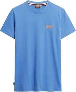 Superdry Organic Cotton Essential Logo T-Shirt kurzarm monaco blue (Herren)
