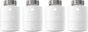 tado Smart Funk-Heizkörperthermostat Quattro Pack, horizontale Montage, Heizungssteuerung, 4er-Pack (V3P-4SRT01H-TC-ML/103115)