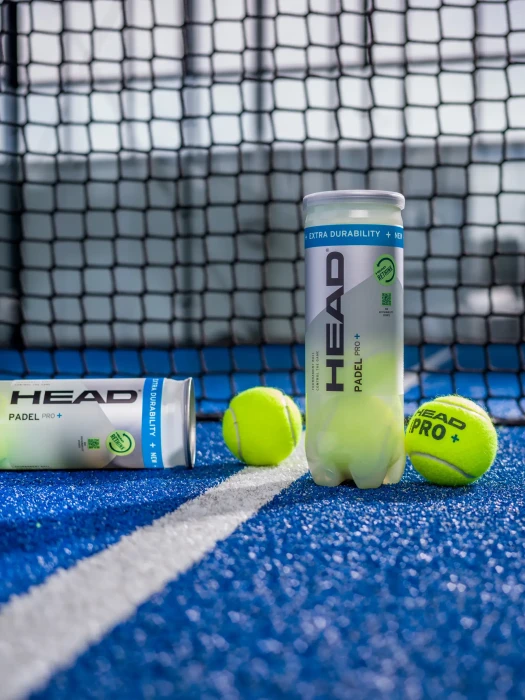Head Pro+ Padel Tennisbälle, 3 Stück