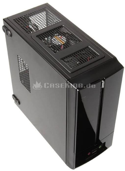 In Win BM639 USB 2.0 schwarz, Mini-ITX, 160W proprietär