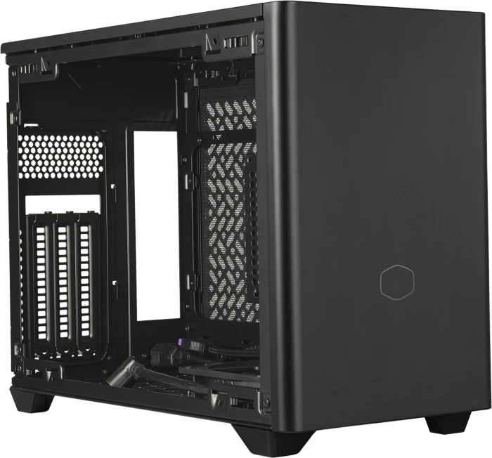 Cooler Master MasterBox NR200P [V2], schwarz, Glasfenster, Mini-ITX