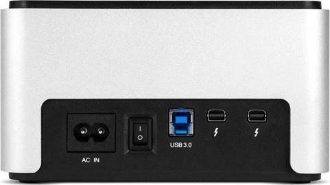 OWC Drive Dock Dual Drive Bay Solution, USB-B 3.0/2x Thunderbolt 2