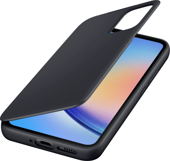 Samsung Smart View Wallet Case für Galaxy A34 5G schwarz