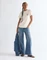 Wrangler Round T-Shirt kurzarm worn white (Damen) Vorschaubild