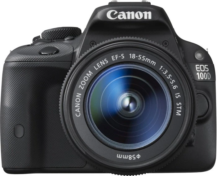 Canon EOS 100D schwarz mit Objektiv Fremdhersteller