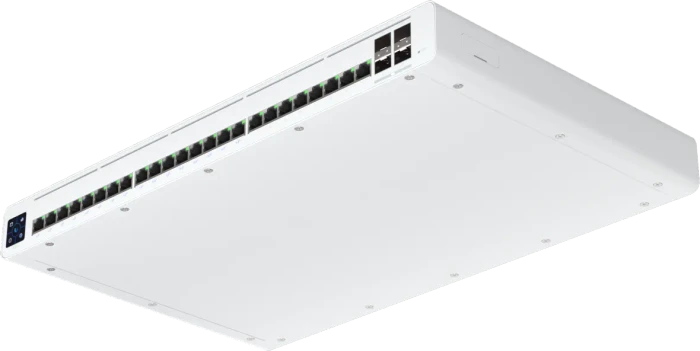 Ubiquiti UISP Switch Pro Rackmount Gigabit Managed Switch, 24x RJ-45, 1x SFP, 220W passiv PoE