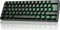 Dierya DK61SE, 60%, schwarz, LEDs grün, BLUE Switches, USB, DE Vorschaubild