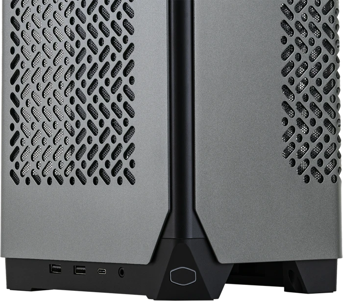 Cooler Master NCORE 100 MAX Dark grey, grau/schwarz, Mini-ITX, 850W SFX
