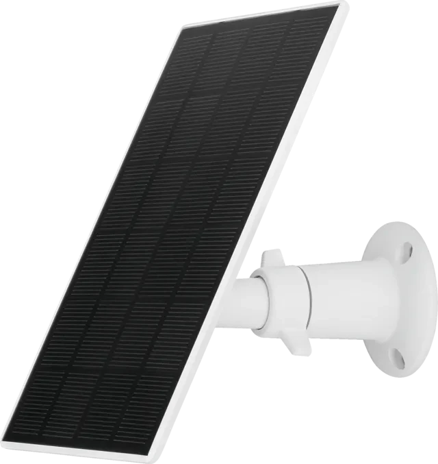 ABUS Solarpanel für WLAN Akku Cam, weiß, Solarmodul