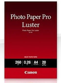 Canon LU-101 Fotopapier glänzend weiß, A4, 260g/m², 20 Blatt