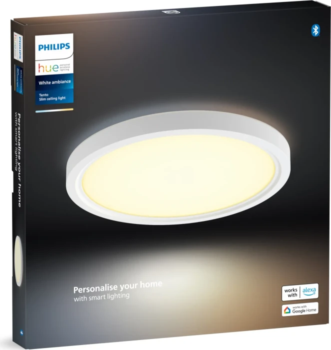 Philips Hue White Ambiance Tento LED-Panel rund 29.1cm weiß