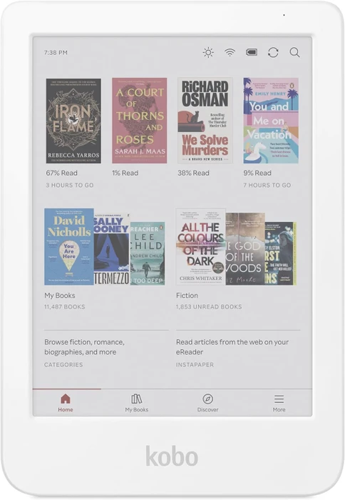 Kobo Clara Colour, weiß, 16GB Flash