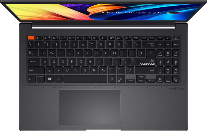ASUS VivoBook S15 OLED M3502RA-L1029W, Indie Black, Ryzen 7 6800H, 16GB RAM, 512GB SSD, DE