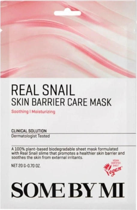 Some by Mi Real Care Snail Skin Barrier Mask, 20ml