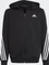 adidas 3-Streifen Trainingsanzug schwarz/weiß (Junior) Vorschaubild