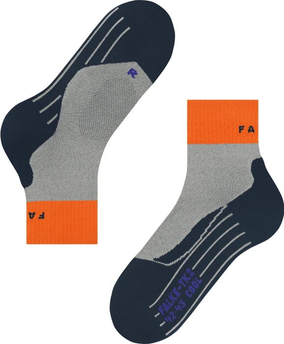 Falke TK2 Explore Cool Short Wandersocken lightgrey (Herren)
