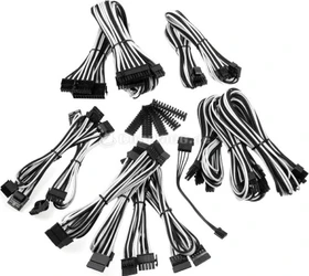 BitFenix Alchemy 2.0 BQT-SP11-Series Kabel Kit für Netzteile, schwarz/weiß (BFX-ALC-BQTSP11KW-RP)