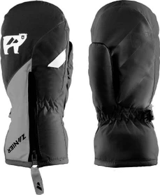 Zanier Sweety Mitten Skihandschuhe schwarz/silber (Junior)