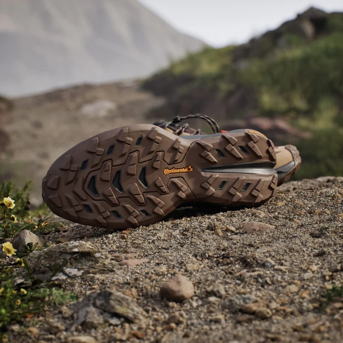 adidas Terrex Freehiker SL Gore-Tex earth strata/beige/pure teal (Herren)