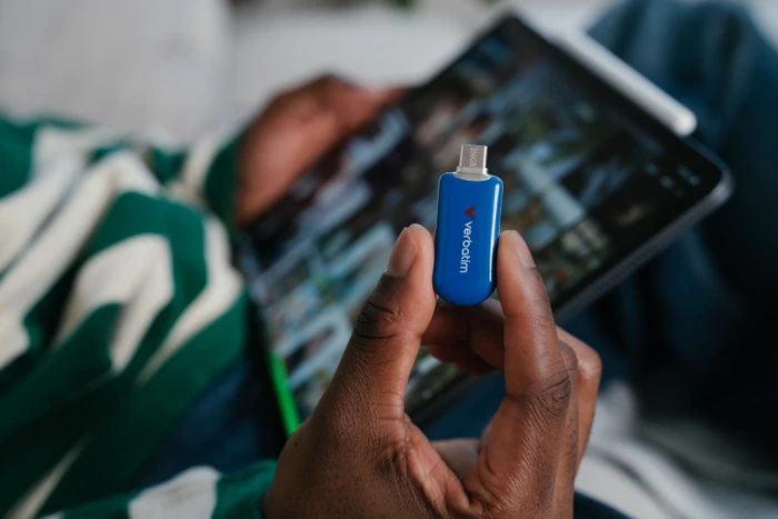 Verbatim Plectra 64GB blau, USB-C, USB 3.2 Gen 1×1