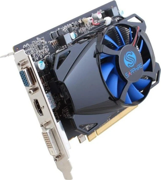Sapphire Radeon R7 250E, 1GB GDDR5, VGA, DVI, HDMI, lite retail