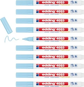 edding 4085 Kreidemarker pastellblau, 10er-Pack