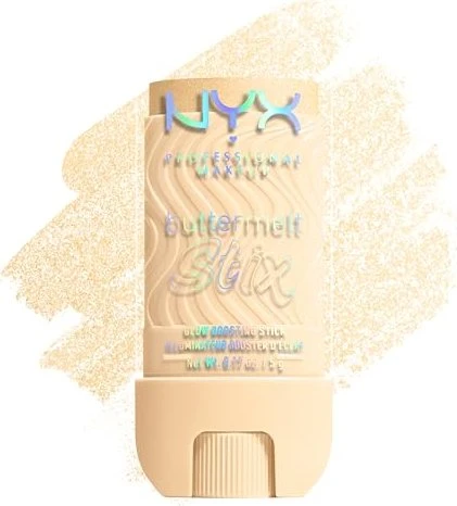 NYX Buttermelt Glow Boosting Highlighter Stix 5 sending melt, 5g