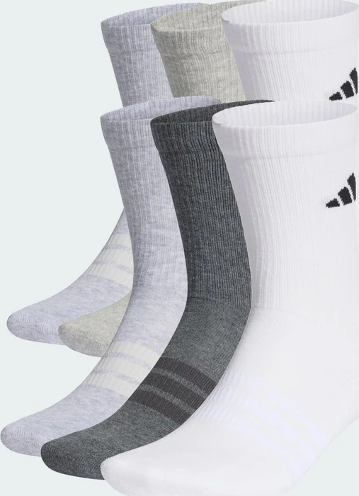 adidas Cushioned Crew Socken, 6 Paar
