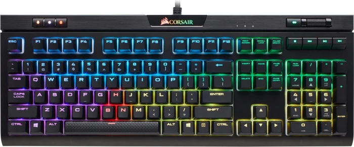 Corsair Strafe RGB MK.2, MX SILENT RGB RED, USB, US